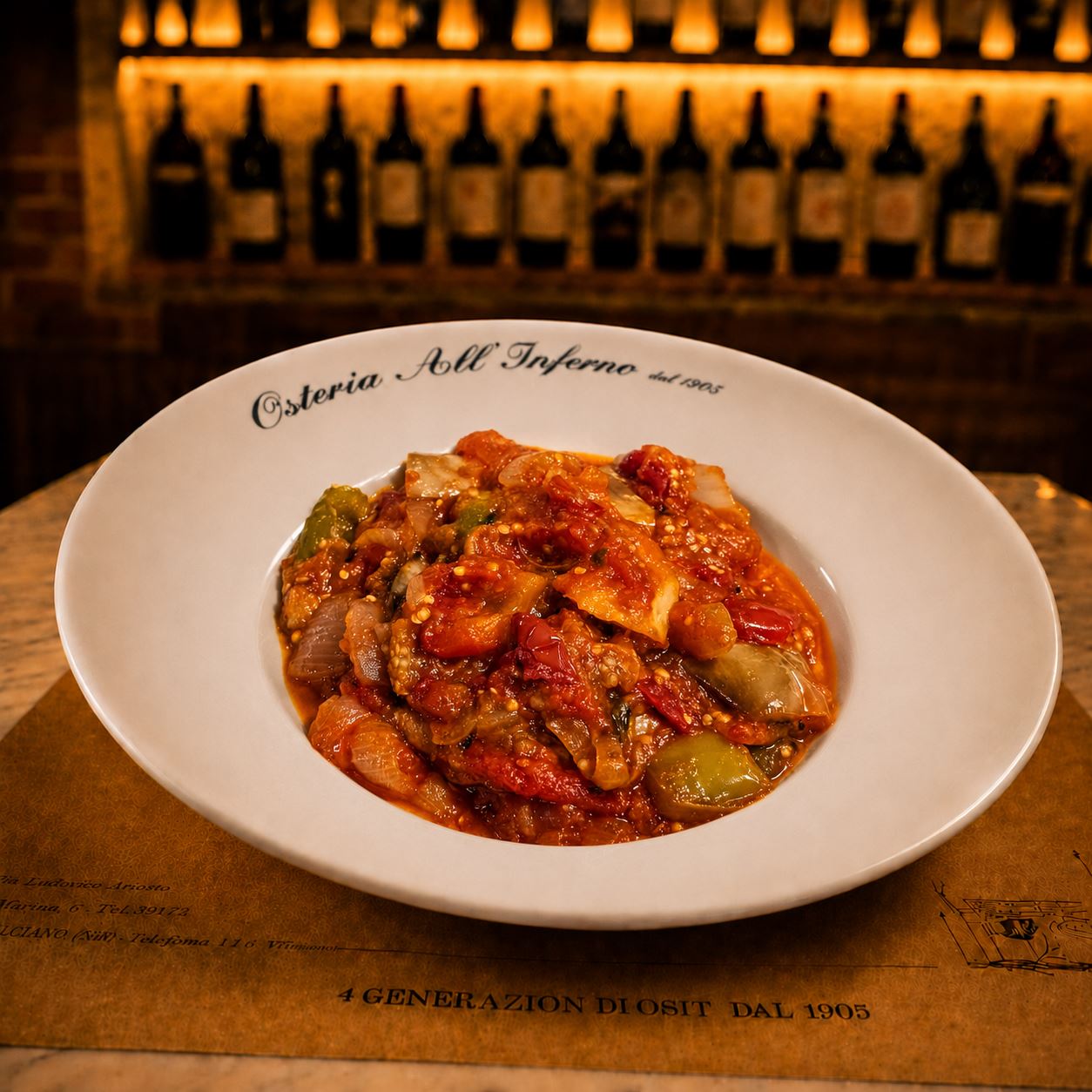 CAPONATA DI VERDURE 